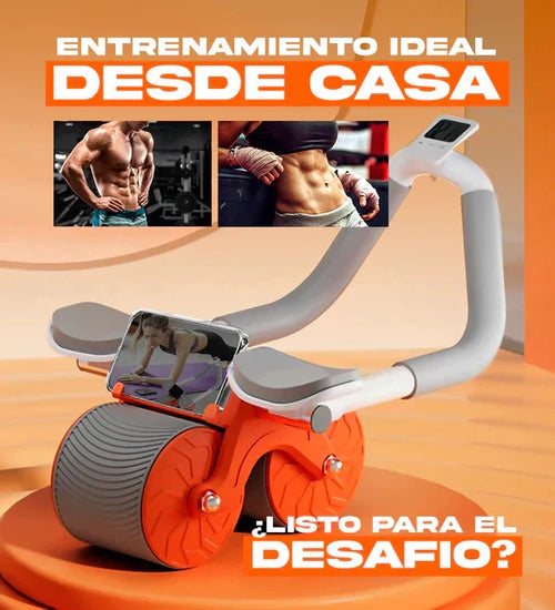 RUEDA  ABDOMINAL WHEEL MASTER + REGALO TAPETE DE APOYO