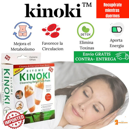 100 PARCHES KINOKI DESINTOXICANTE NATURAL